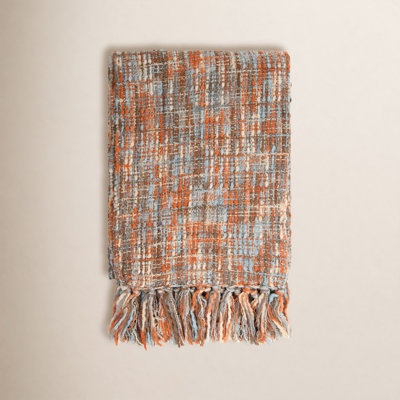Deja Blue Studios Marbled Swirl Throw | Wayfair